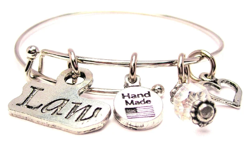 Law Bangle Bracelet