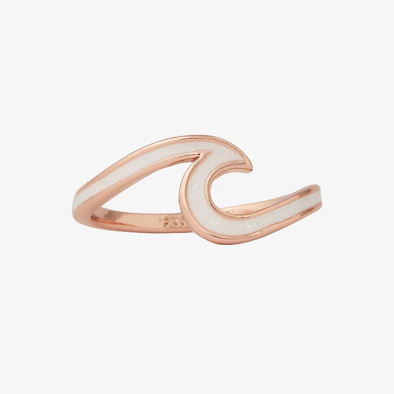 Enamel Wave Ring