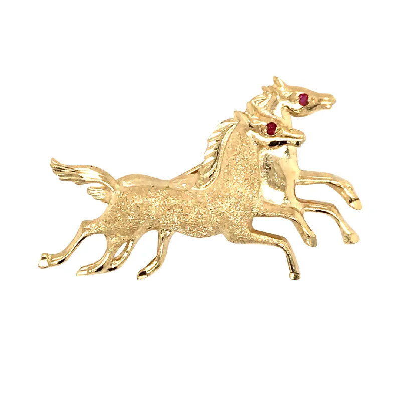 Horse Brooch