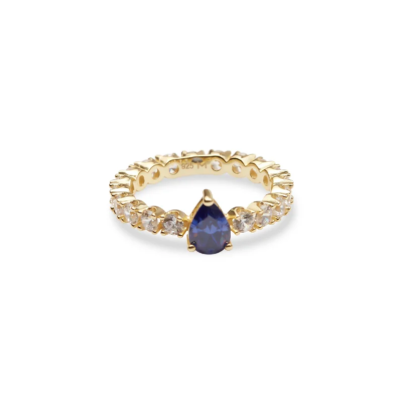 THE AZUR PEAR ETERNITY BAND