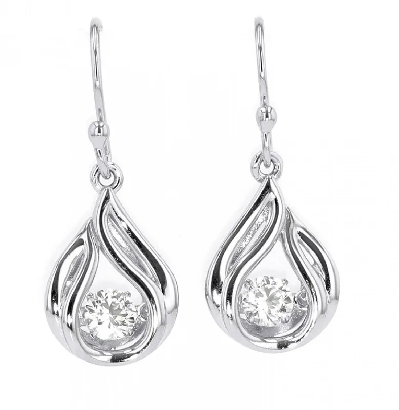 Rhythm of Love Cubic Zirconia Earrings