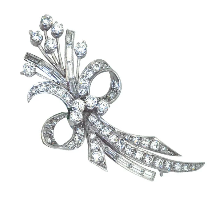 Diamond Brooch