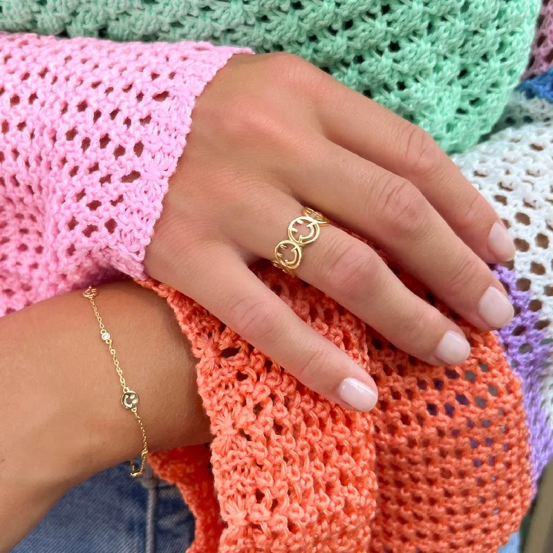 Smiley Face Ring