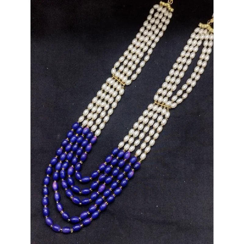 Akruti Collection Pearl Long Necklace