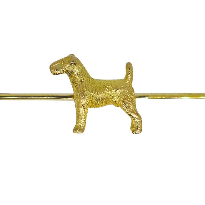 Dog Bar Brooch