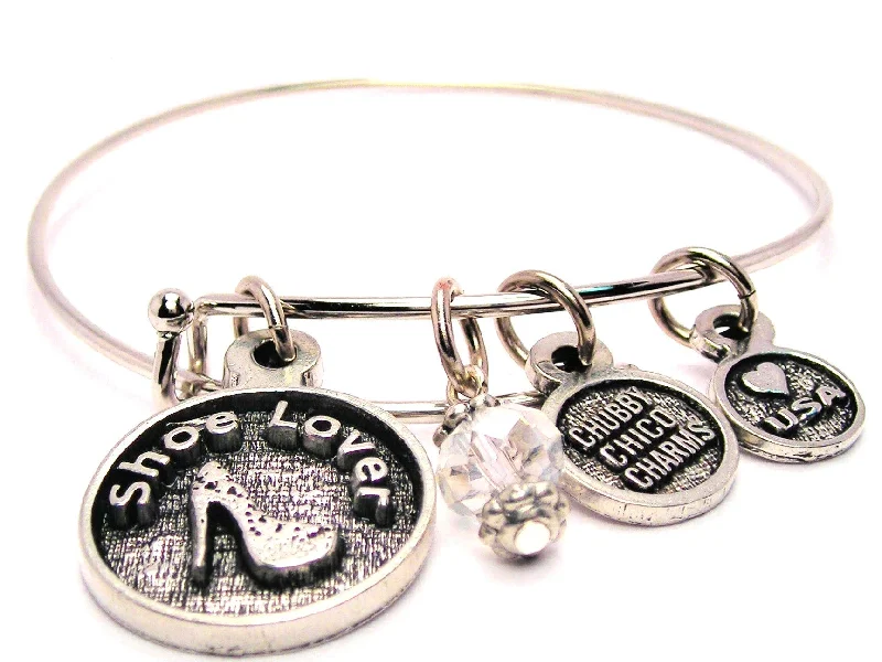 Shoe Lover Bangle Bracelet