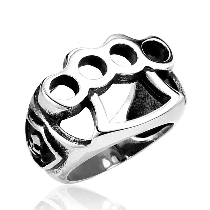 Stainless Steel Knuckle Buster Ring